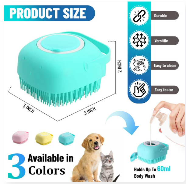 Pet Bath Brush
